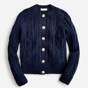 ⭐️NEW💎 J.CREW CARDIGAN in NAVY size SMALL